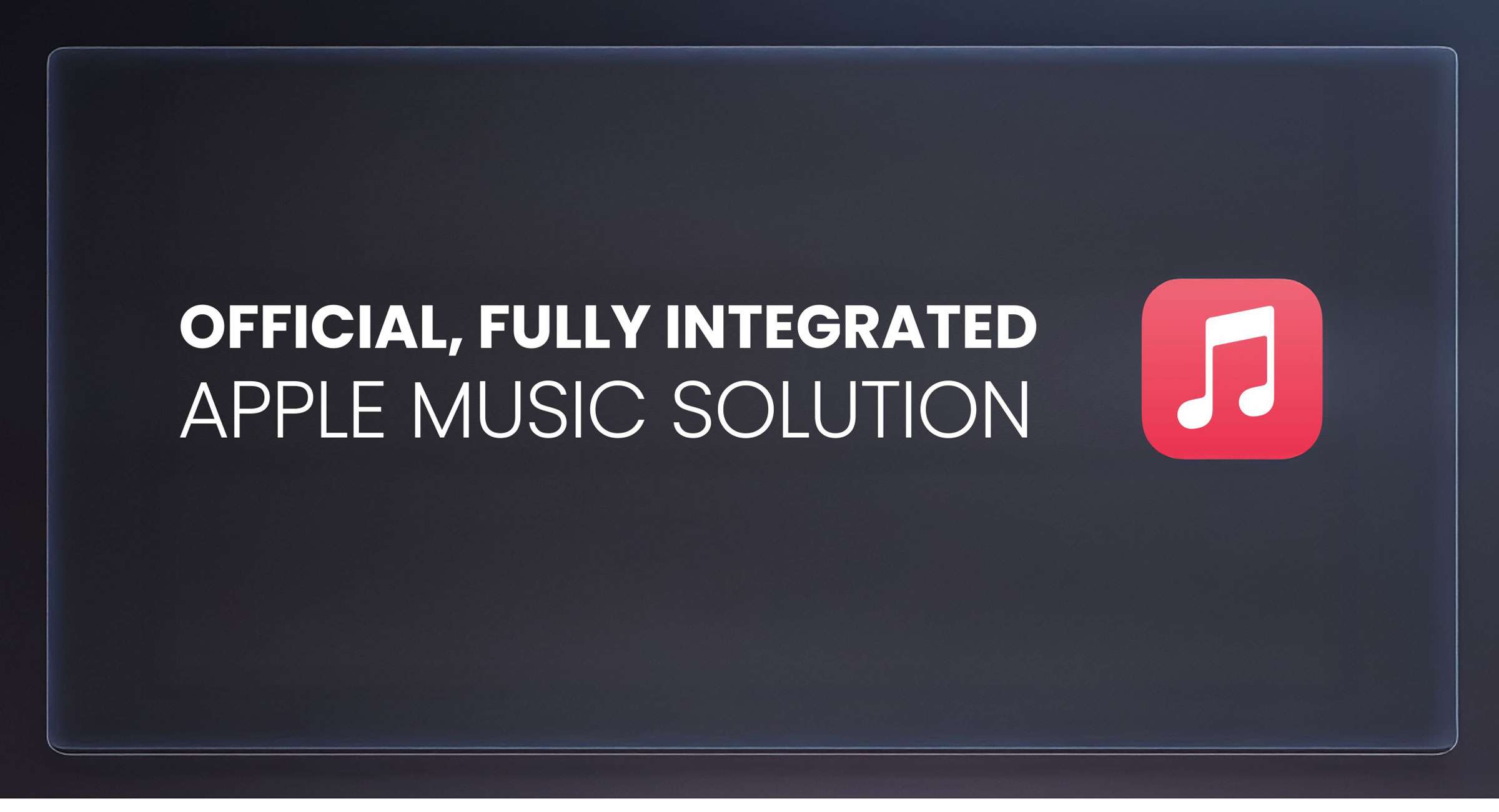 Control4 Apple Music Solution